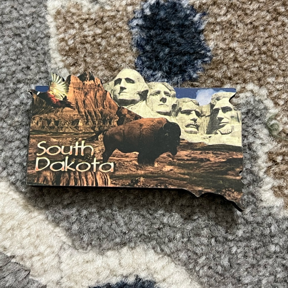 South Dakota Souvenir Magnet